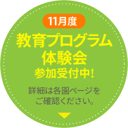 2024年度11月教育プログラム体験会 実施スケジュールはこちら 